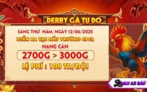 Giải Derby Gà Tự Do Ngày 12/06/2025 CPC1