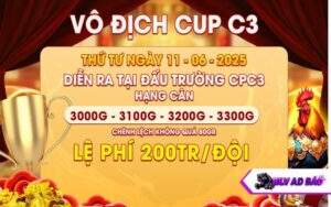 Giải Vô Địch Cup CPC3 Ngày 11/06/2025