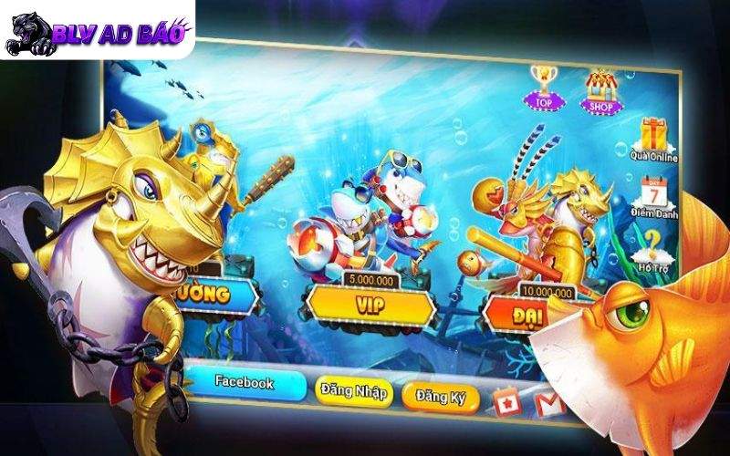 Giao diện của các trò chơi bắn cá tại 8KBET được thiết kế 3D đẹp mắt Giao diện của các trò chơi bắn cá tại 8KBET được thiết kế 3D đẹp mắt